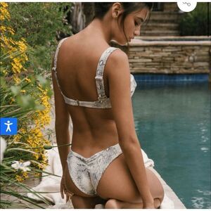 Montce Snake Rib Bikini SET